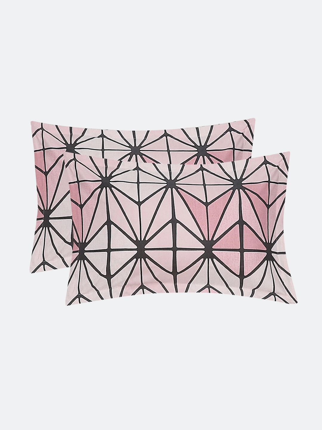 145 GSM Polyester Double Bed Bedsheet with 2 Pillow Covers