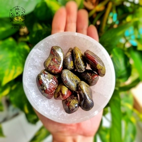 Dragon Blood Jasper Tumbles