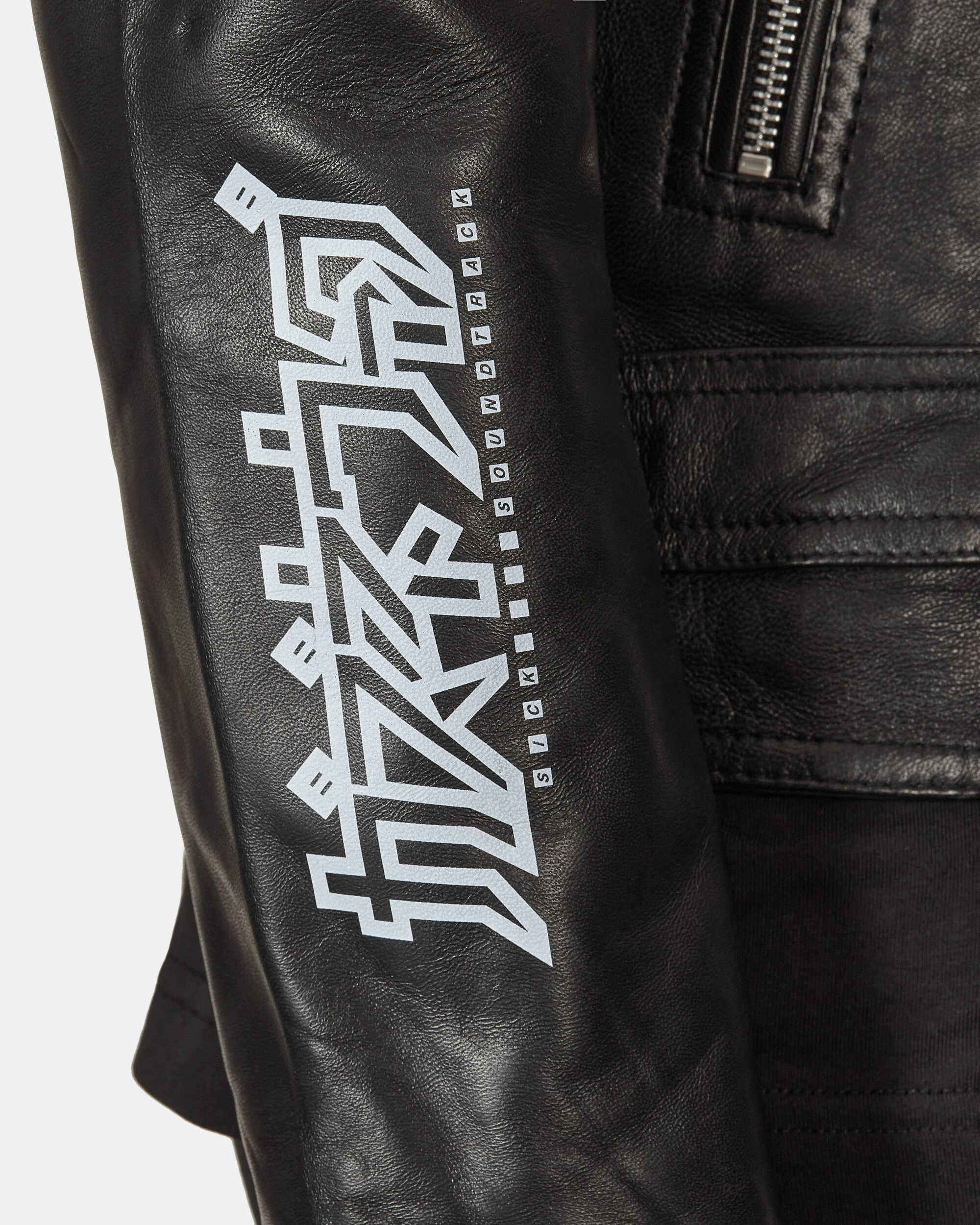 Gaznevada Leather Jacket Black