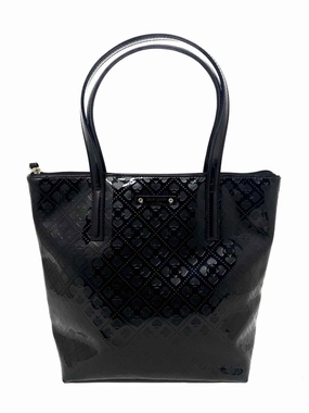 Kate Spade PVC Black Logo Tote