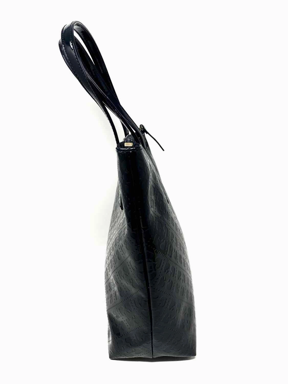 Kate Spade PVC Black Logo Tote