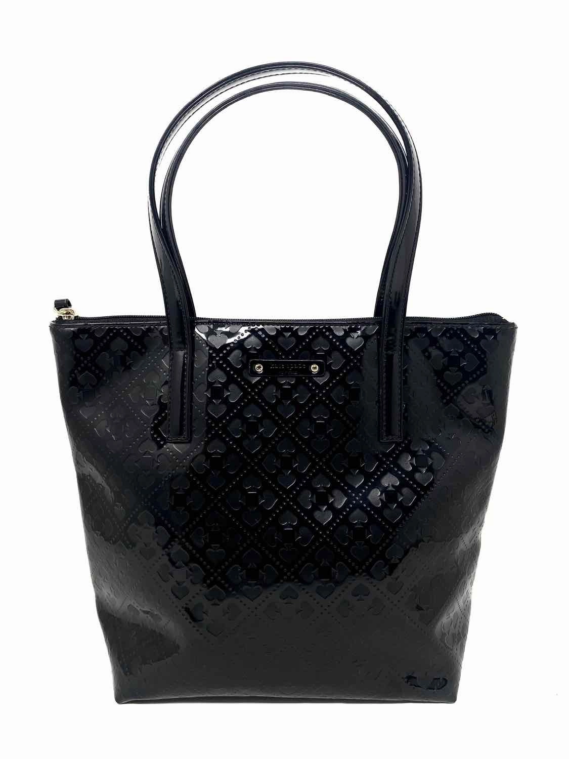 Kate Spade PVC Black Logo Tote