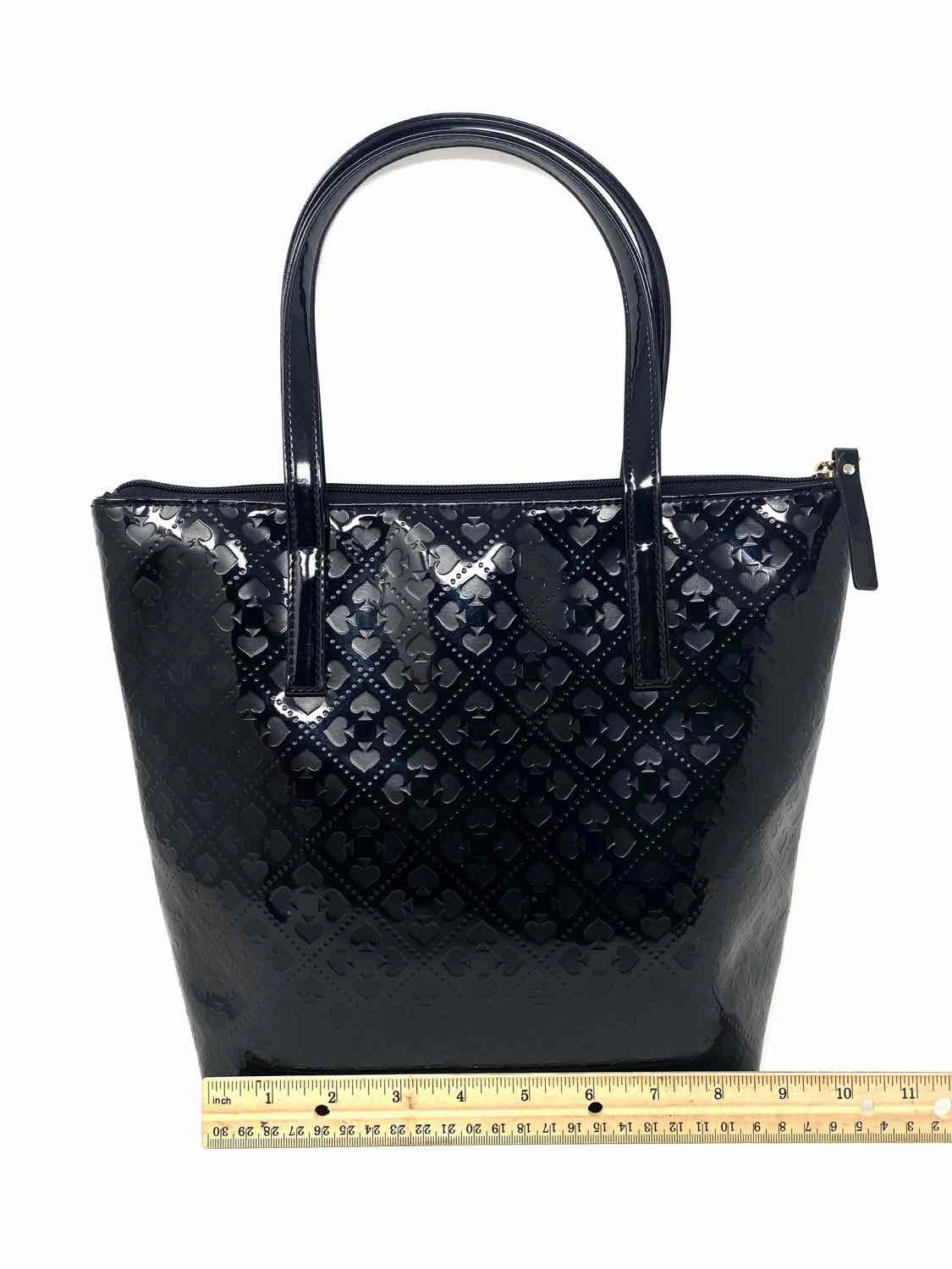 Kate Spade PVC Black Logo Tote